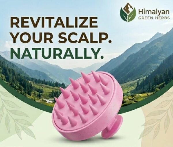 Scalp Massager Brush – Hair Growth & Relaxation Tool